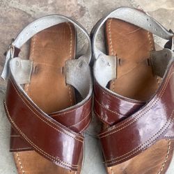 Huaraches De Piel Size 8 Para Hombres
