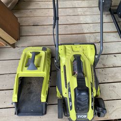 Ryobi Corded Electric 13 inch 11amp Push Mower - Has Issues Needs To Be Fixed