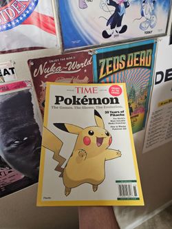 Time Magazine Pokémon Pikachu Cover