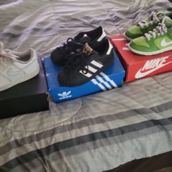 Adidas Black Shell Toes 1.5 Kids