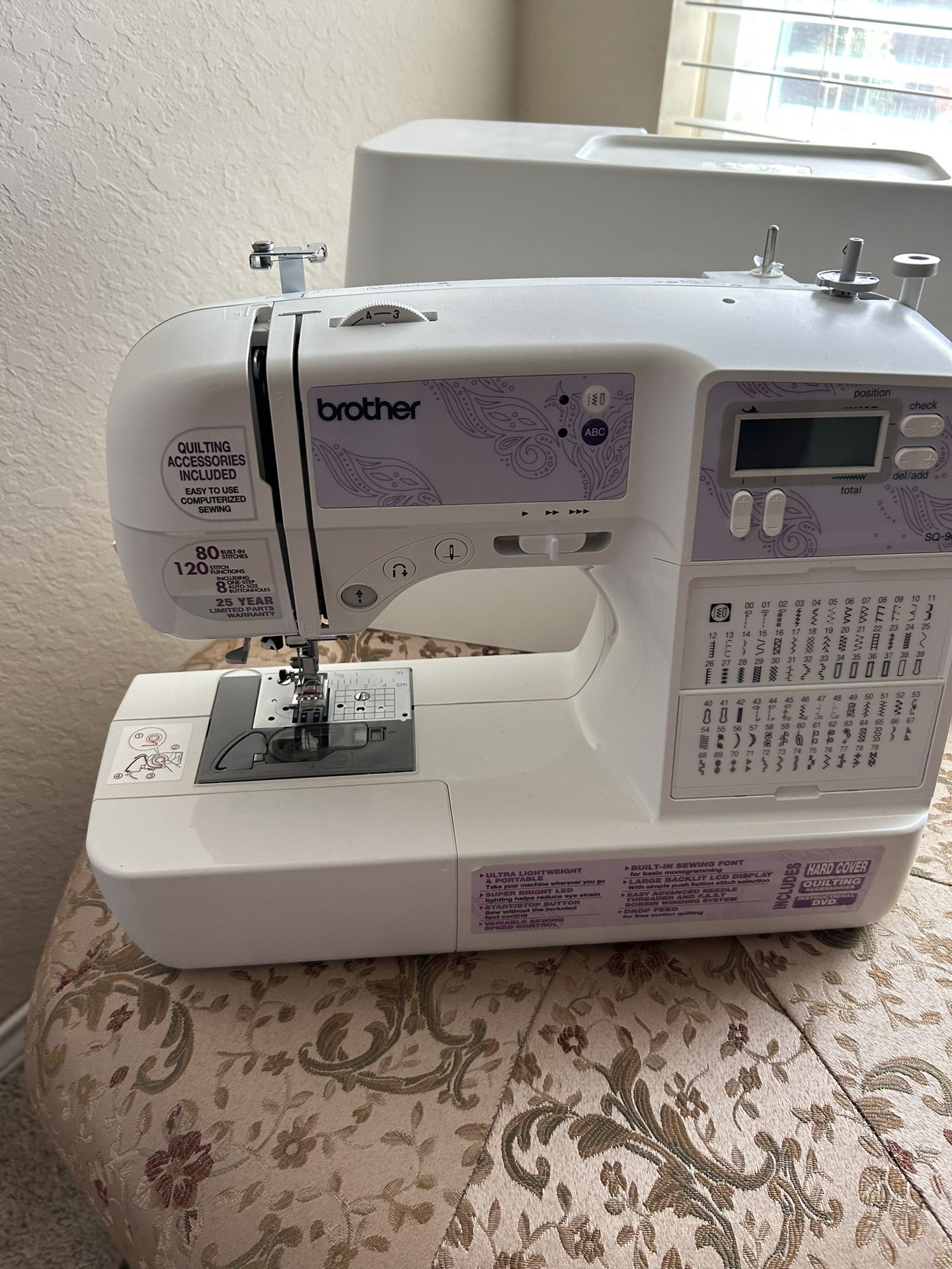 Brother SQ-9000 sewing Machine
