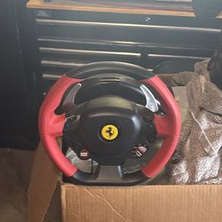 Xbox ferrari Racing wheel