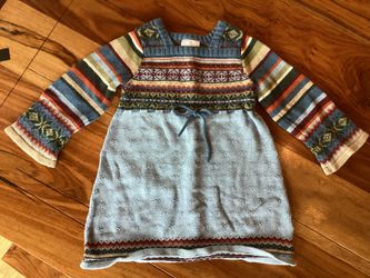 Hanna Andersson Girls Sweater Dress Size 90cm