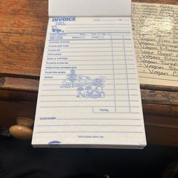 Receipt Books