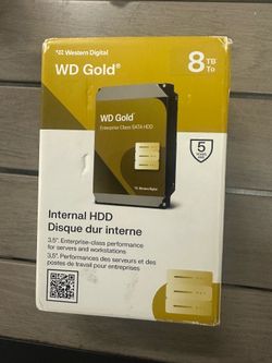 Western Digital 8TB WD Gold Enterprise Class Internal Hard Drive-WD8004FRYZ-NEW