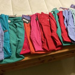 DICKIES lot Of 15 Scrub Bottoms Size Med  NWT