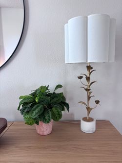 Floral lamp