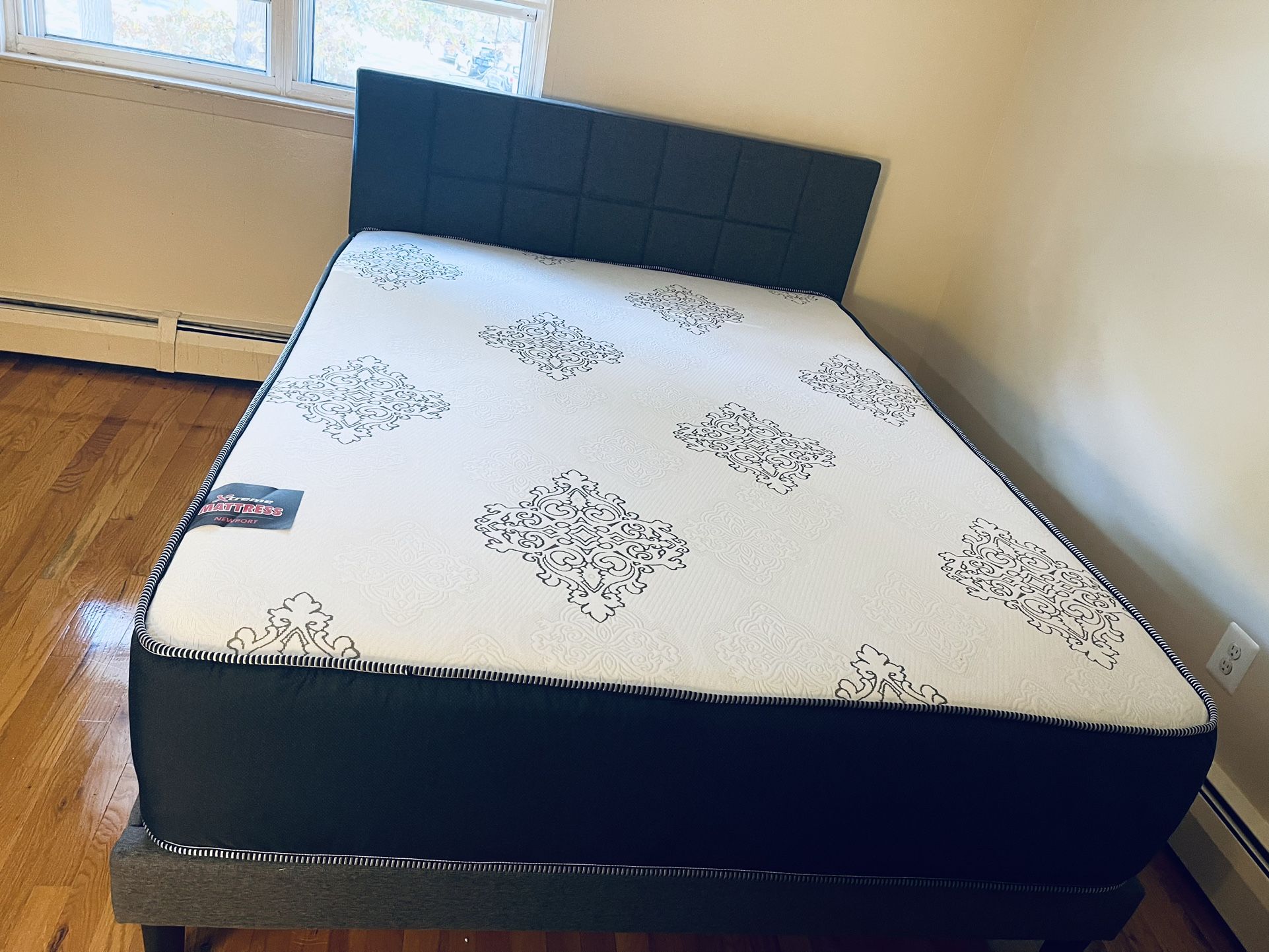 Set King Size Bed Frame +Mattress 13”Thick Brand New Delivery 🚚 All Cities! Pay On Delivery