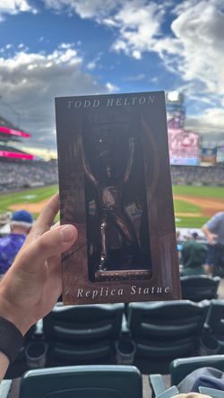 Todd Helton Replica Statue