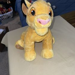 Disney store the lion king sima plush
