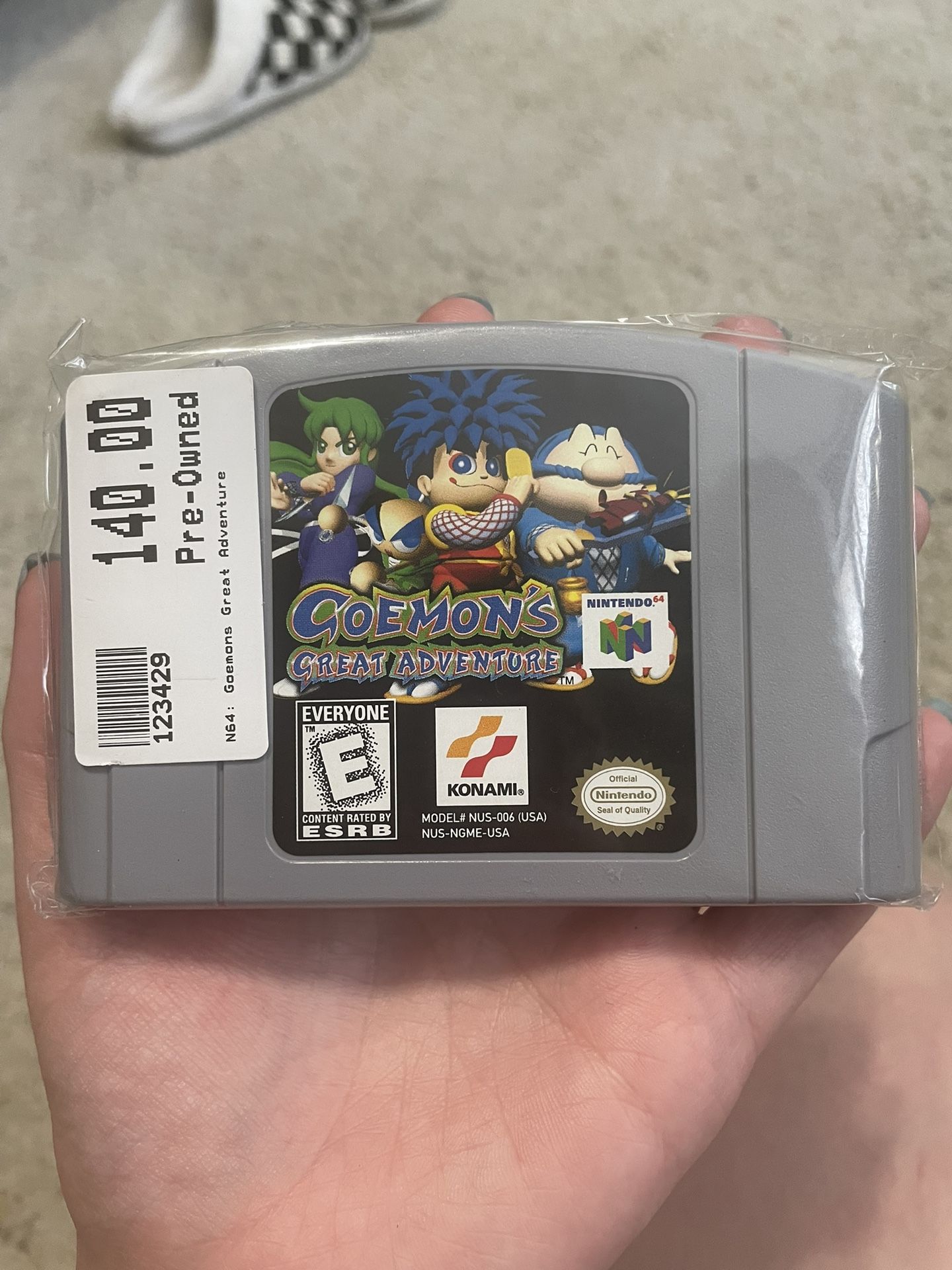 N64 Goemons Great Adventure