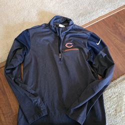 CHICAGO BEARS NIKE MEDIUM ZIP UP JACKET