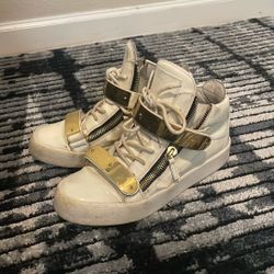 Giuseppe Zanotti Shoes Size 9 1/2 Originally Over 1000$ Asking 200 For Them They Need To Be Cleaned Up But Aren’t In Horrible Condition 