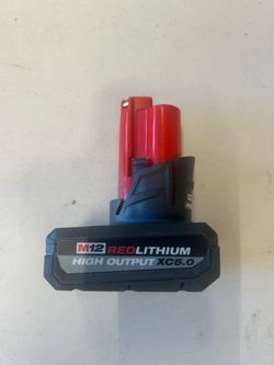 M12 Red Lithium High Ou Put XC5.0 Battery