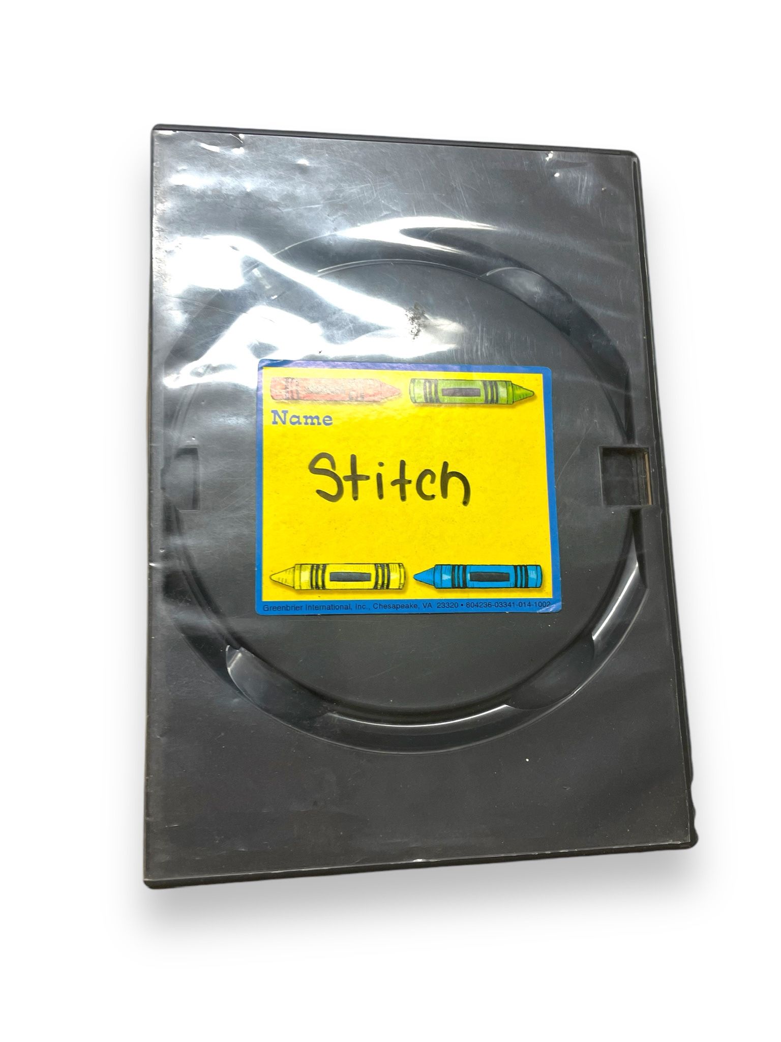 COPY OF STITCH DVD