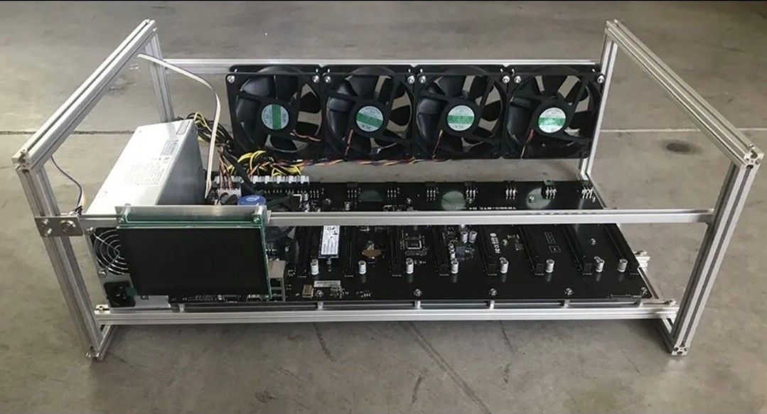 Turn-Key Biostar Crypto Mining Rig Unit 