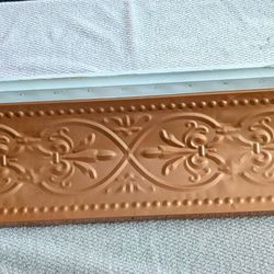 Copper Tin Hanging Shelf