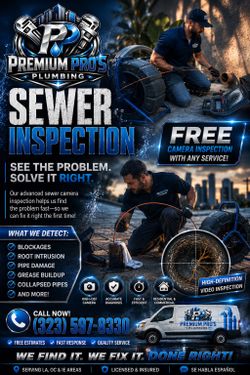 Sewer scope & upgrades
