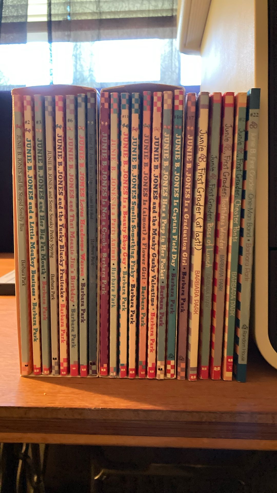 Junie B. Jones Books-2 Box Sets, Graduation Girl And 6 First Grader Books, Plus Bks 1-4 on cassette
