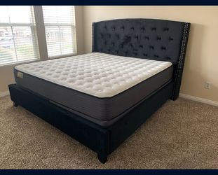 Queen Size Bed Frame With Mattress Included