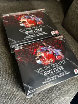 Sealed OP16 booster boxes