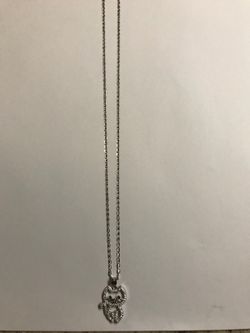 Kitty necklace sterling silver 925