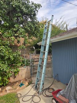 Werner 20ft extention fiberglass extention ladder