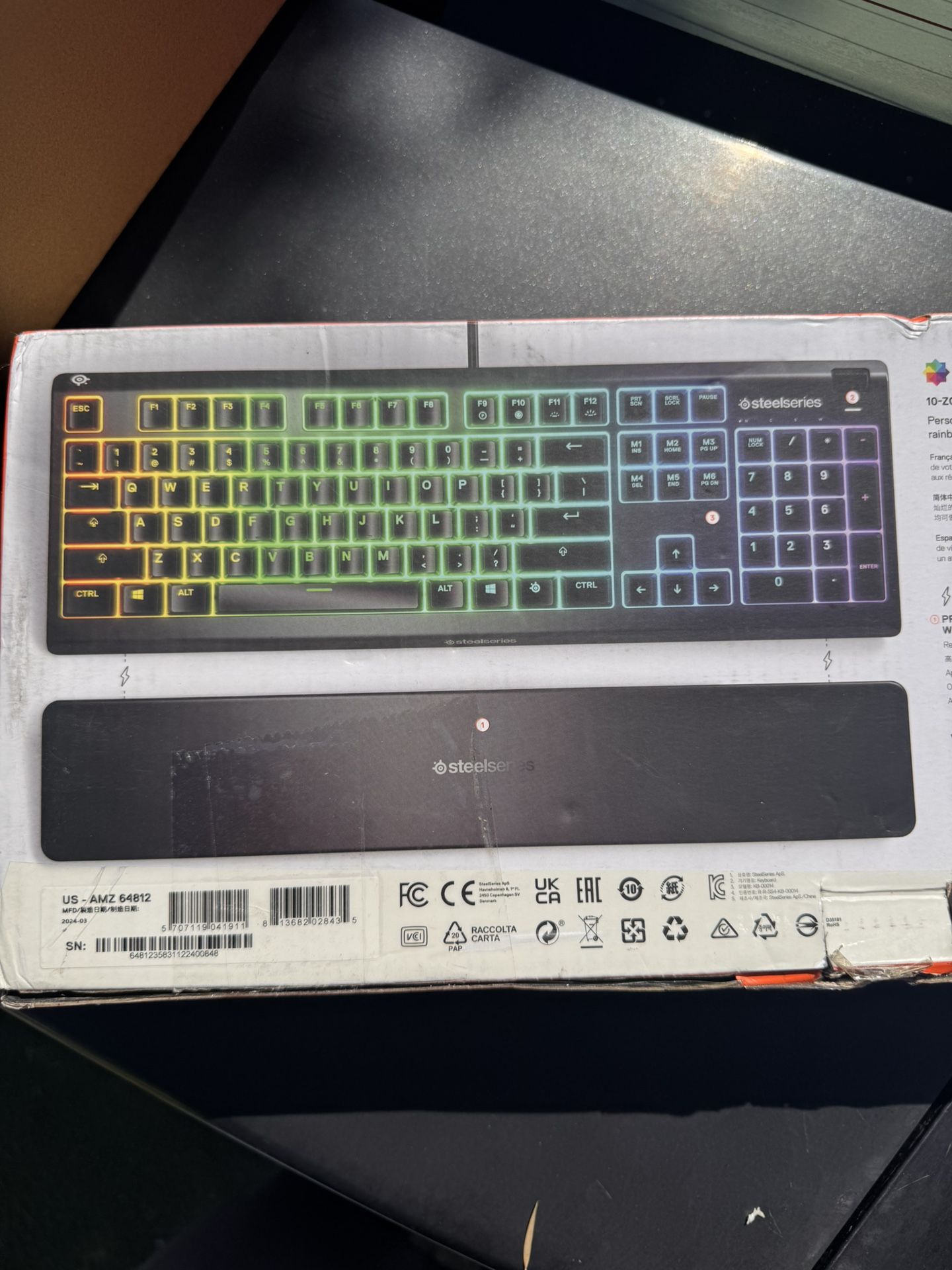 Steel Series Apex 3 Keyboard!
