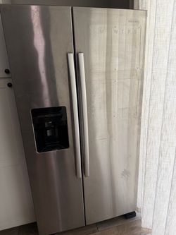 Amana Stainless Steel Side-by-Side Refrigerator