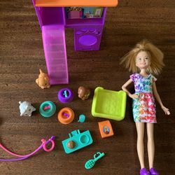 Barbie Team Stacie Puppy Play Set 
