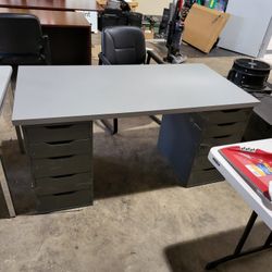 Desk With Drawers
