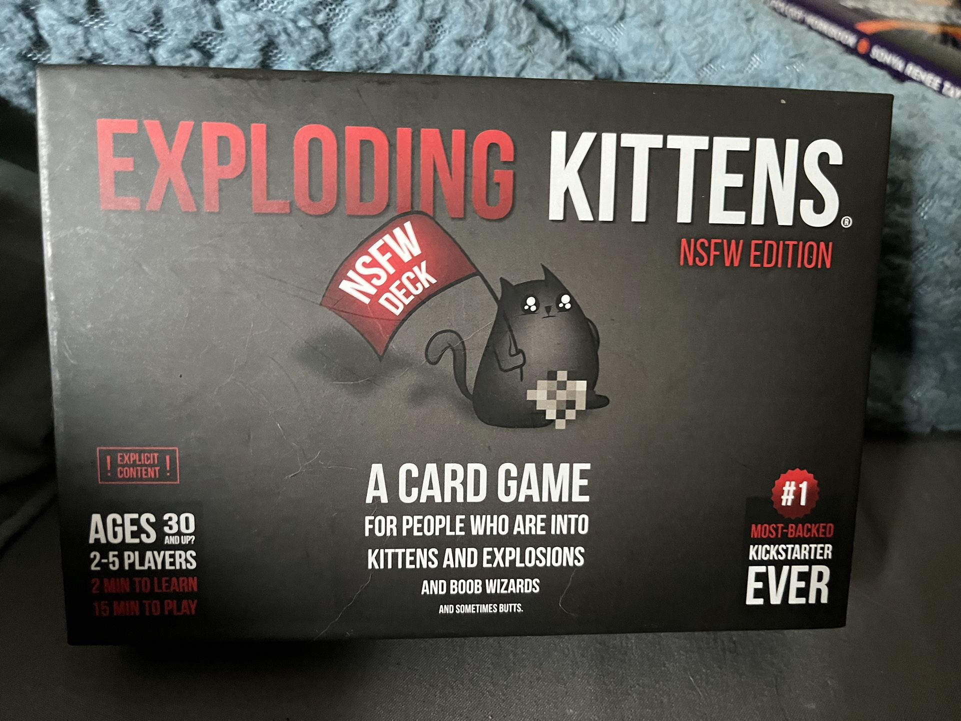Exploding Kittens Card Game NSFW Edition