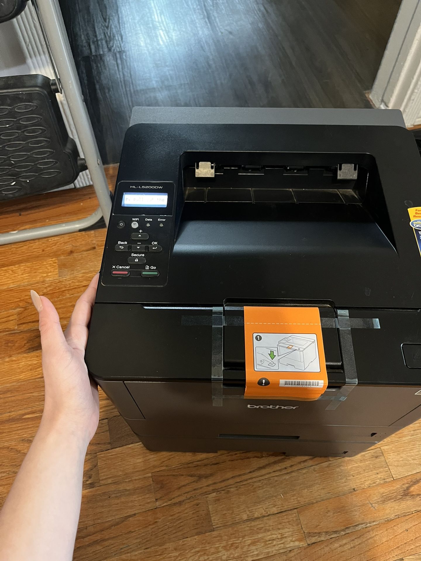 Brand New Printer!! Uses Toner!!