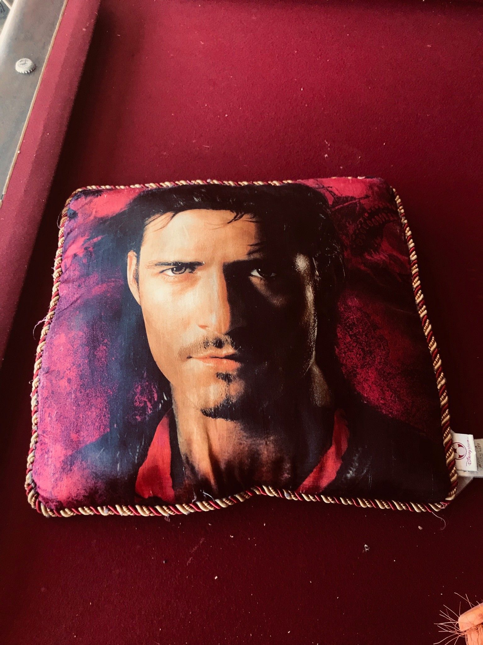 Orlando Bloom pillow