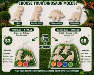 Dinosaur painting kit