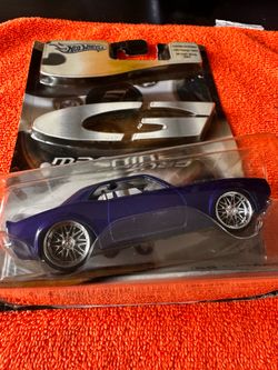 Vintage Hot Wheels G-Machines 1968 Chevy Camaro Blue Diecast