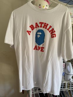 A Bathing Ape White Size XL