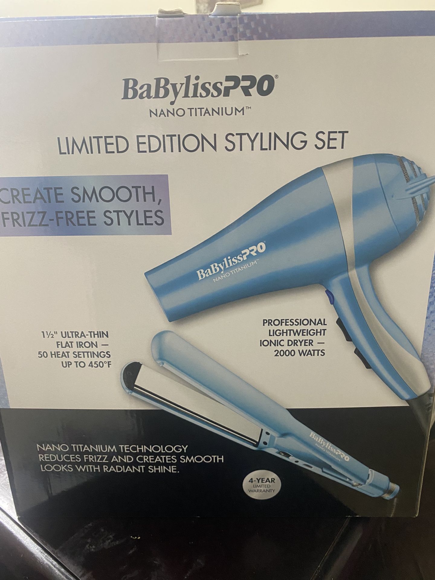 Flat Iron And Blow Dryer