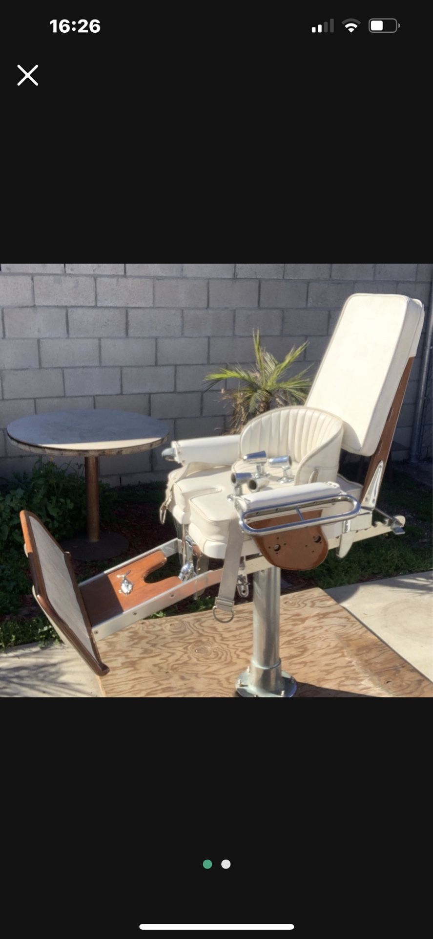 Fishing Big Game Fighting Chair for Barter or TRADE