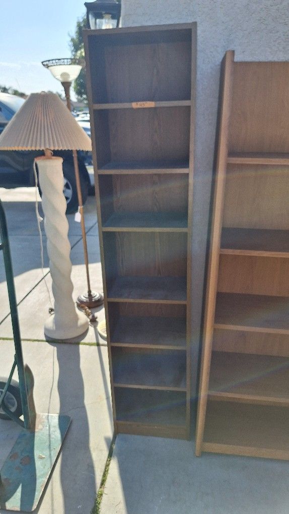 6 Bookshelfs $40 Each