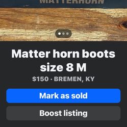 Matterhorn Boots 