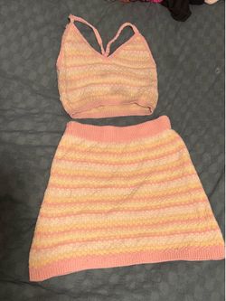 Crochet matching top and bottom— Wild Fable— bottoms size XS— top size S