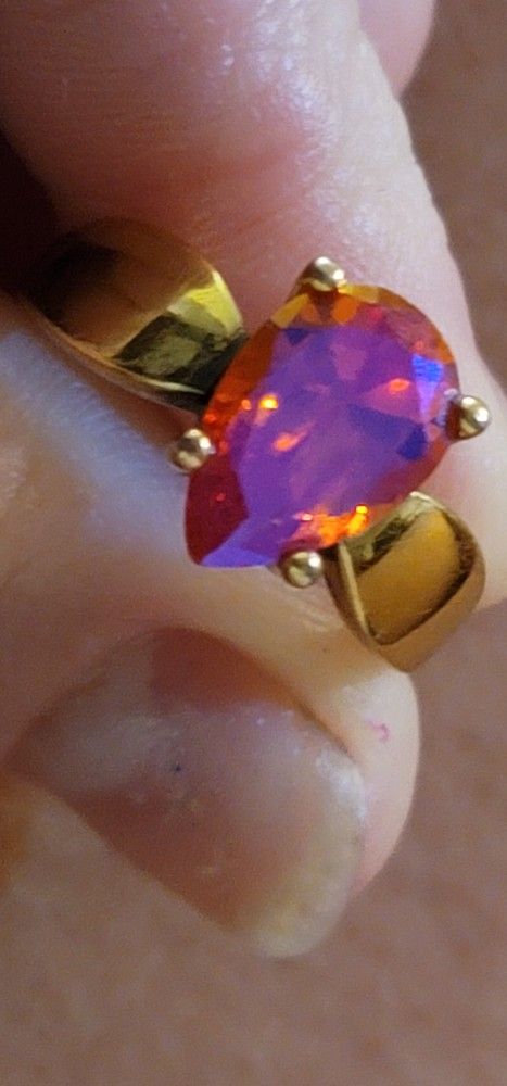 Gorgeous GENUINE Astral 925 CRYSTAL RING