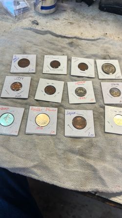 Foreign coins