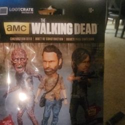 Lootcrate Exclusive The Walking Dead Construction Sets Never Opened