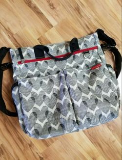 SkipHop diaper bag and changing pad