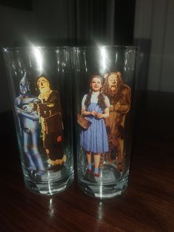 WIZARD OF OZ DRINKING GLASSES