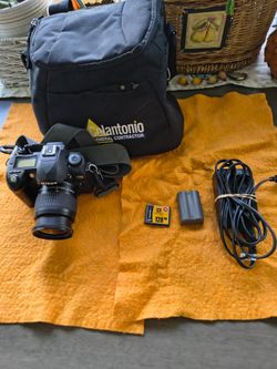 Nikon D70 camera and kit.