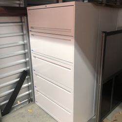 5 Drawers File Cabinet 