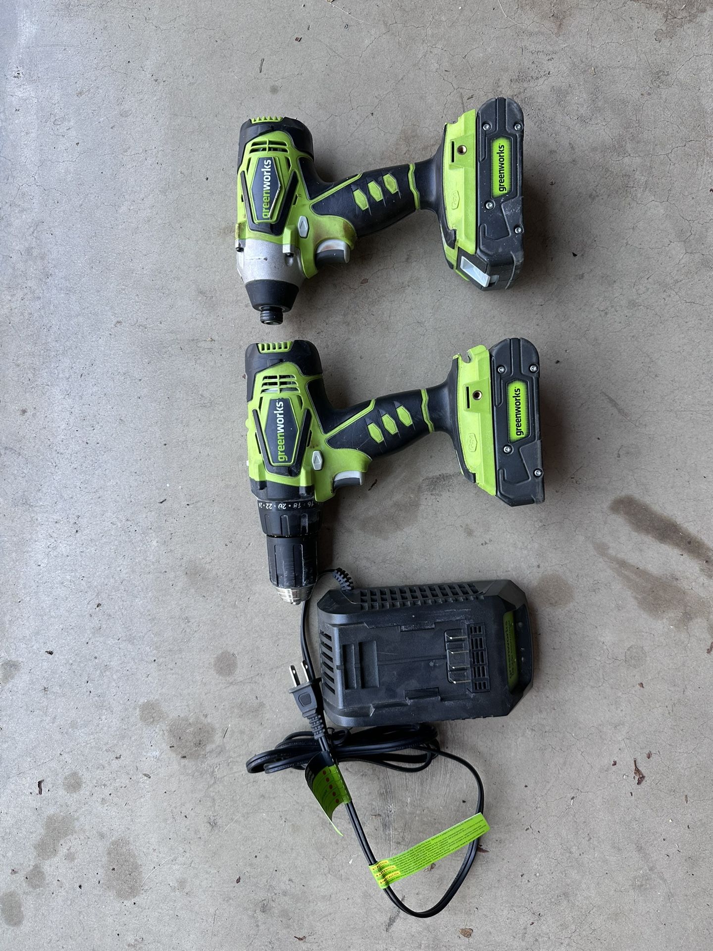 Drill Driver Combo Greenworks